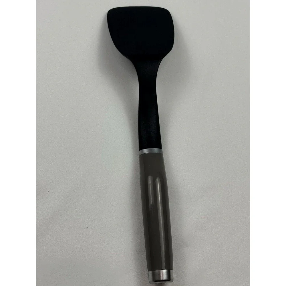 KitchenAid Spatula Black/Gray Nylons Heat Resistant Nonstick Utensil Tool New